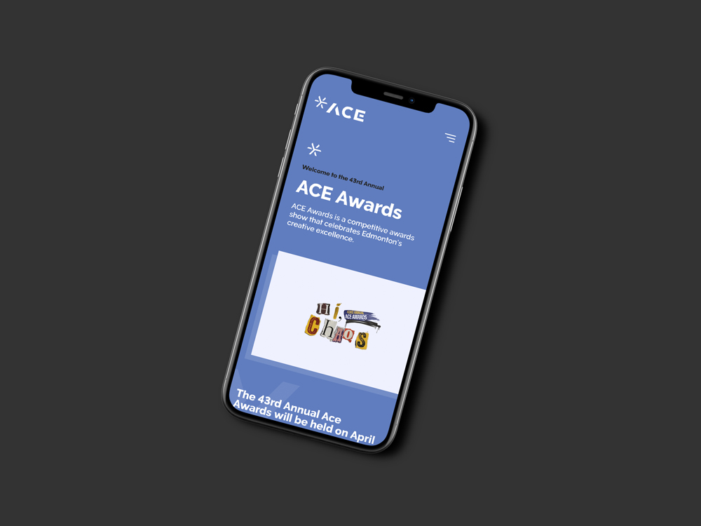 ACE awards home page