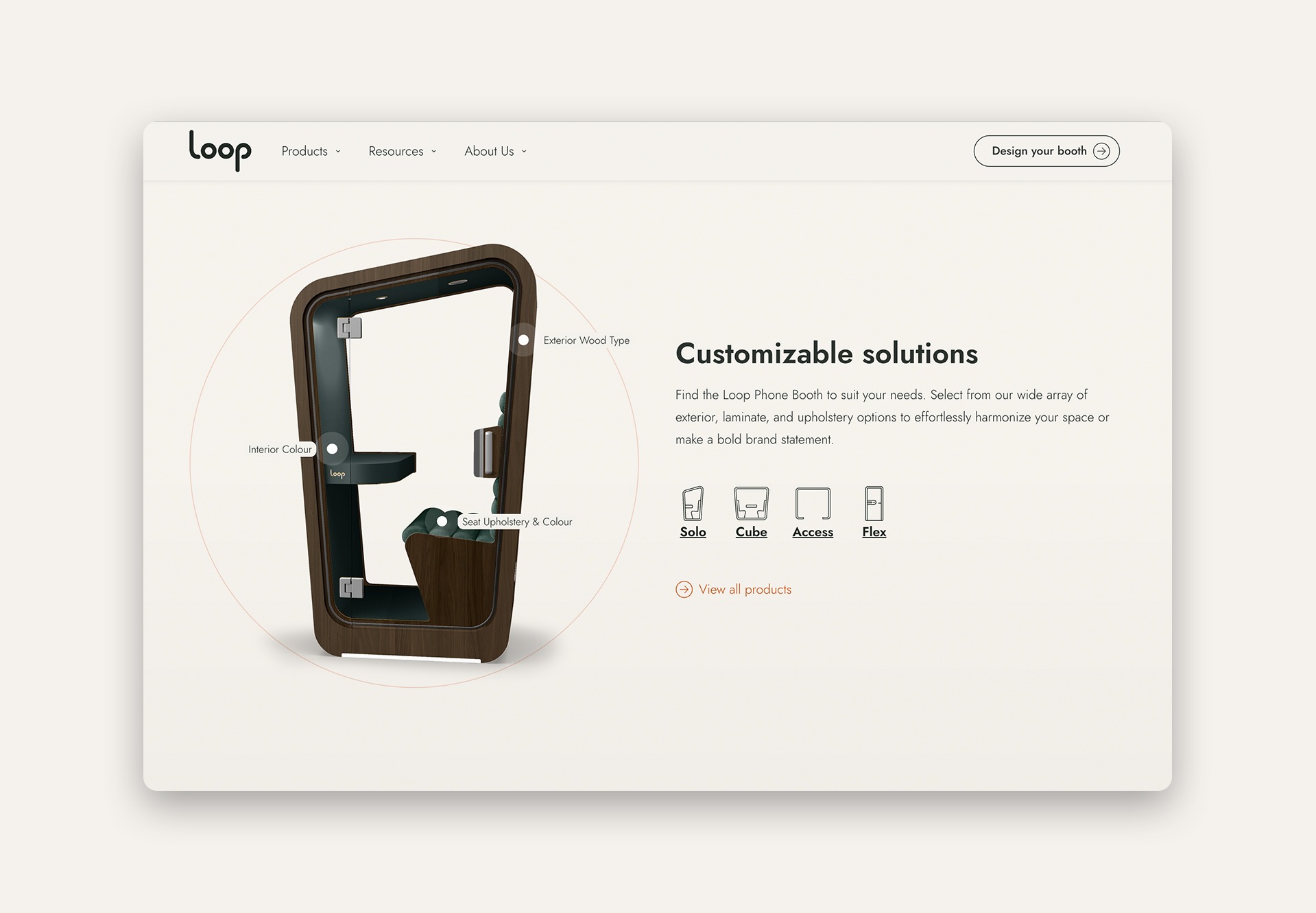 Loop Website Design 5